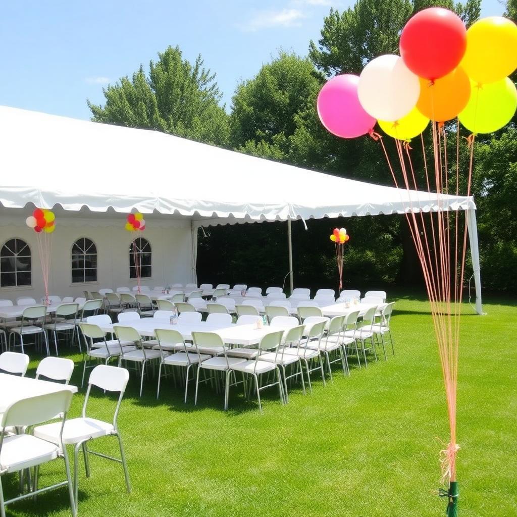 Tents, Tables & Chairs